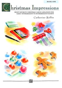 罗琳圣诞印象钢琴曲集 中级经典圣诞钢琴曲 共3册-云音圈