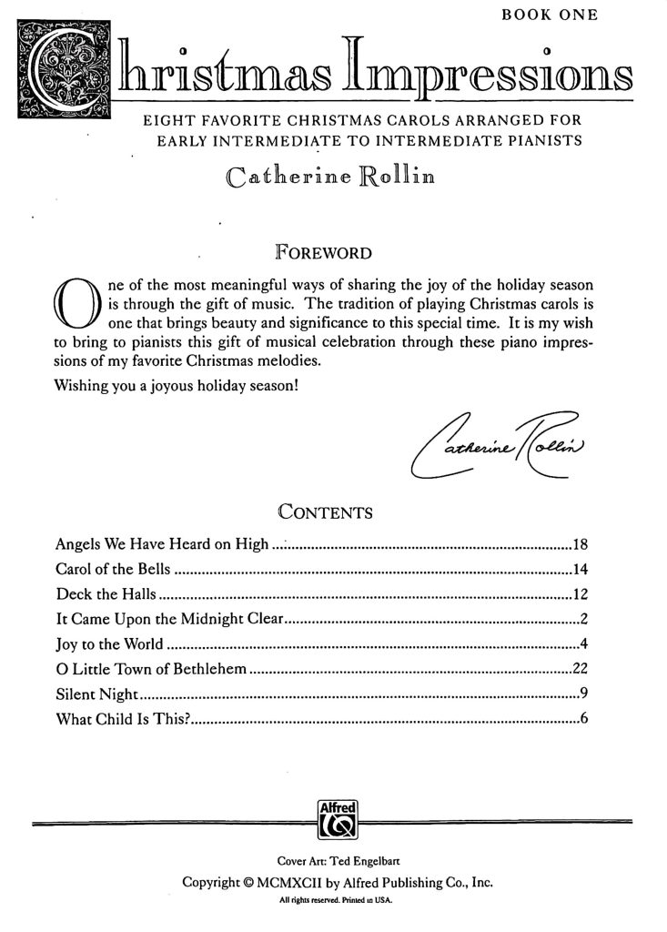 图片[2]-罗琳圣诞印象钢琴曲集 中级经典圣诞钢琴曲 共3册