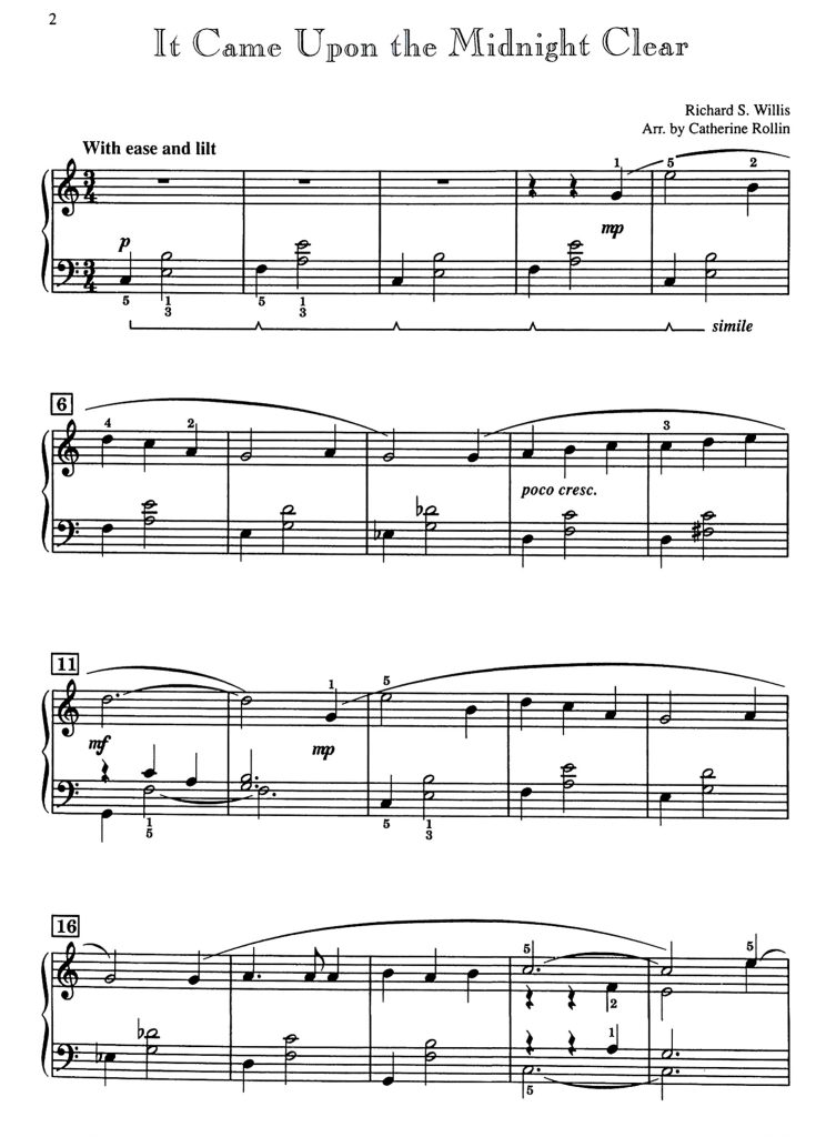 图片[3]-罗琳圣诞印象钢琴曲集 中级经典圣诞钢琴曲 共3册