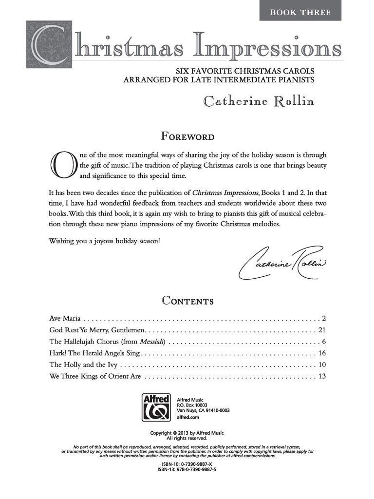 图片[8]-罗琳圣诞印象钢琴曲集 中级经典圣诞钢琴曲 共3册