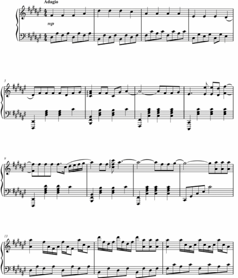 Faded Alan Walker 高级版 钢琴独奏 有试听