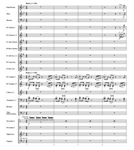 Free Ride 中级 交响管乐合奏总谱+分谱 有试听-云音圈