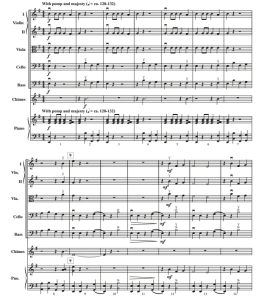 Gothic Cathedral 卡姆佩罗版 初级 交响弦乐合奏总谱+分谱 有试听-云音圈