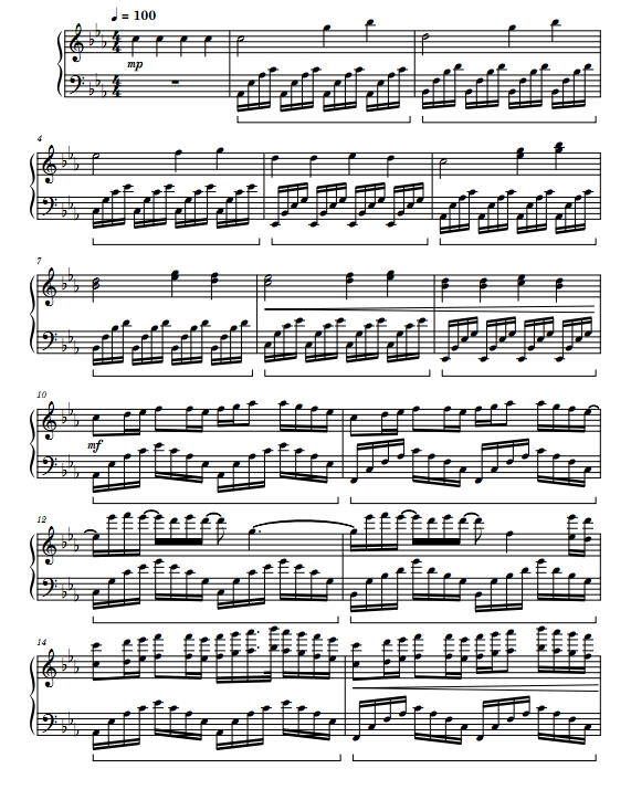 ICARUS – Tony Ann 钢琴独奏 有试听