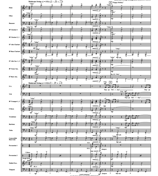 It's The Holiday Season 初级 交响管乐合奏总谱+分谱 G2 有试听