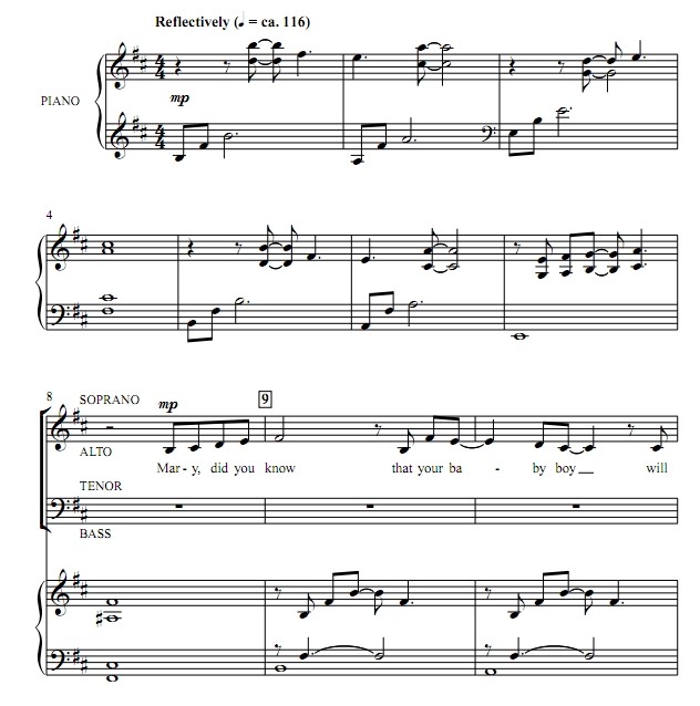 商品为合唱伴奏音频mp3 Mary, Did You Know 海登版 合唱伴奏音频 有试听