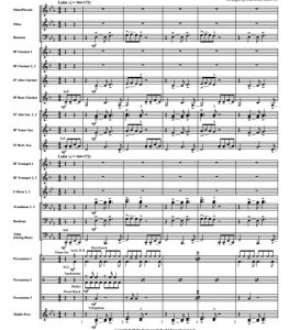 Mas Que Nada 中级 交响管乐合奏总谱+分谱 有试听-云音圈