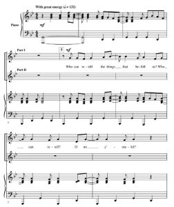 商品为SA 二声部合唱线谱 Mi Y'malel 希伯来民歌 加里纳版 童声女声合唱谱 有试听-云音圈