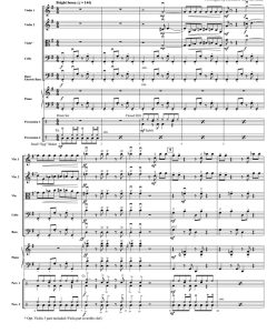 Soul Bossa Nova 初-中级 交响弦乐合奏总谱+分谱 G2-3 有试听-云音圈