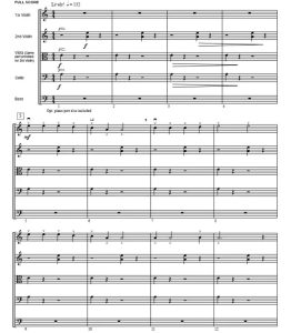 The Silver Canoe 格林埃森版 初级 交响弦乐合奏总谱+分谱 G1.5 有试听-云音圈