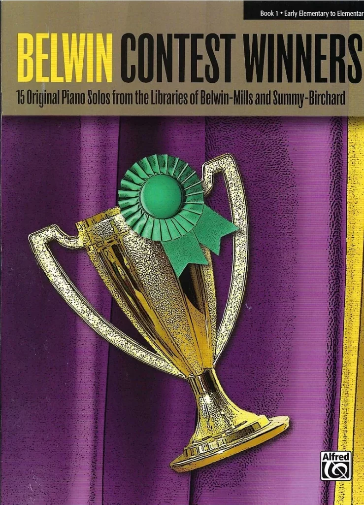 图片[2]-《钢琴比赛冠军作品乐谱集》 共四册 1-5级 初级比赛选曲必备