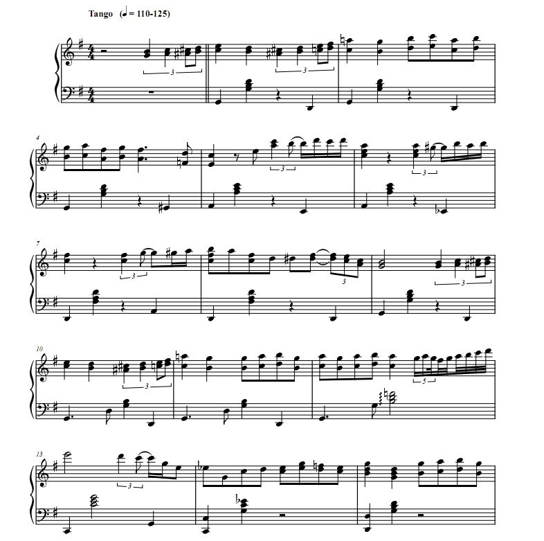 一步之遥 Sangah Noona 迷人 钢琴独奏 有试听