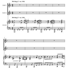 商品为SA 二声部合唱线谱 一首歌能做的 弗斯科版 童声女声合唱+钢琴谱 有试听-云音圈