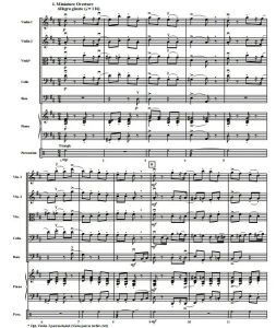 三分钟胡桃夹子 康利版 中级 交响弦乐合奏总谱+分谱 G3.5 有试听-云音圈