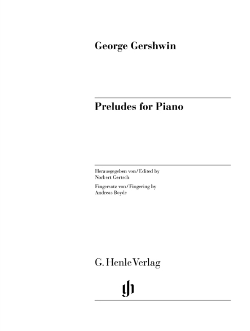 图片[2]-亨乐 格什温 钢琴前奏曲集