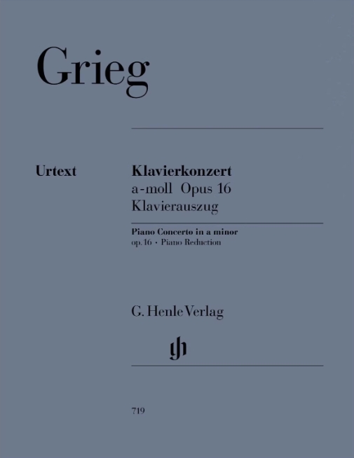 亨乐 格里格a小调钢琴协奏曲 双钢版