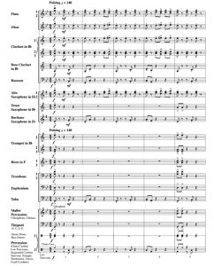 代达罗斯迷宫 交响管乐合奏总谱+分谱 中级 G3.5 有试听-云音圈