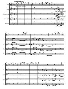 以马内利，恳求降临 木管五重奏总谱+分谱 有试听-云音圈