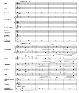 伦敦德里小调 交响管乐合奏总谱+分谱 有试听-云音圈