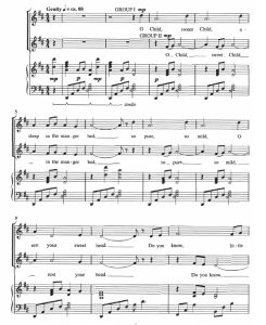 商品为SA 二声部合唱线谱 你知道吗 圣诞风格 斯佩伐克版 童声女声合唱+钢琴谱 有试听-云音圈