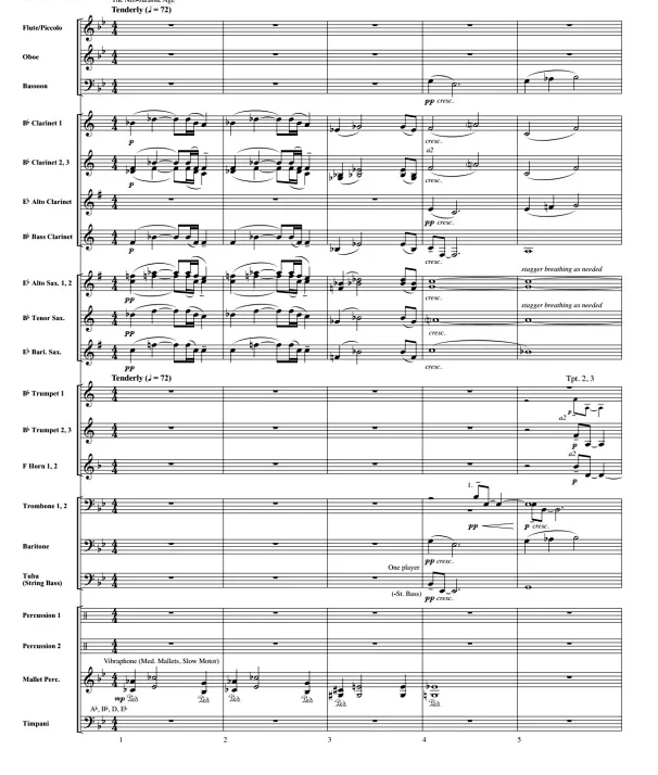 侏罗纪世界2 中级 交响管乐合奏总谱+分谱（3级） 有试听