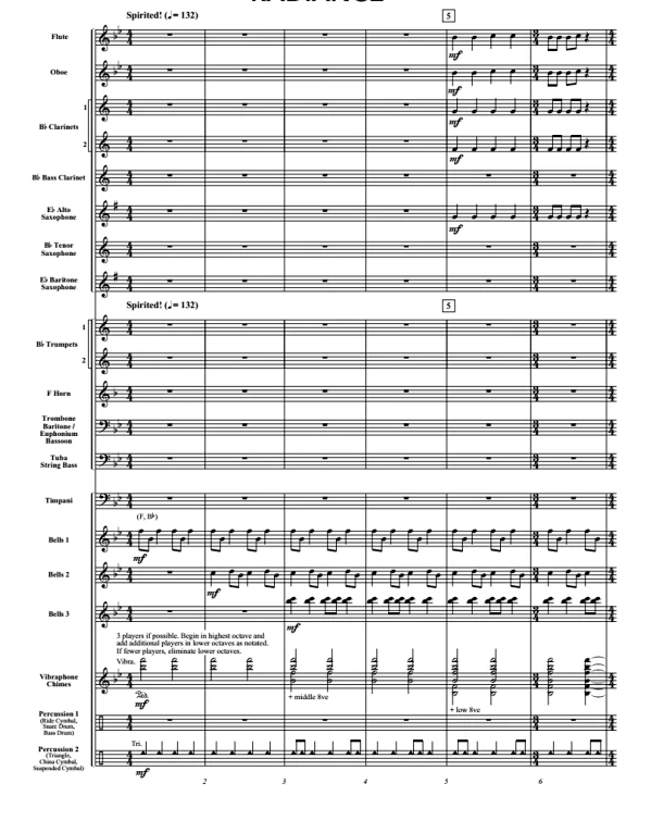 光辉 巴马吉斯版 初级 交响管乐合奏总谱+分谱 1级 有试听