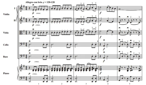 克拉克 Capriccio 初级 交响弦乐合奏总谱+分谱 G2 有试听