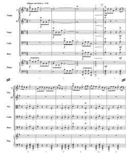 入口大门 初级 交响弦乐合奏总谱+分谱 有试听-云音圈