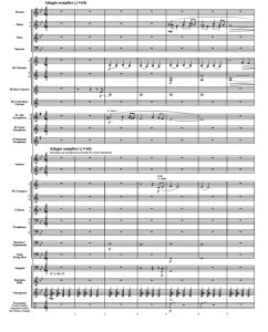 关口 巴马吉斯版 中级 交响管乐合奏总谱+分谱 3.5级 有试听-云音圈