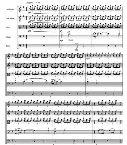 内蒙古民歌 草原小调 中级 交响弦乐合奏总谱+分谱 G4 有试听-云音圈