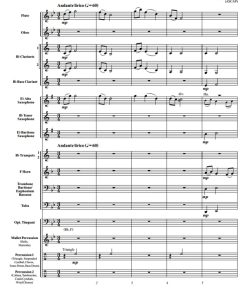 冲突幻象 初级 交响管乐合奏总谱+分谱 1级 有试听-云音圈