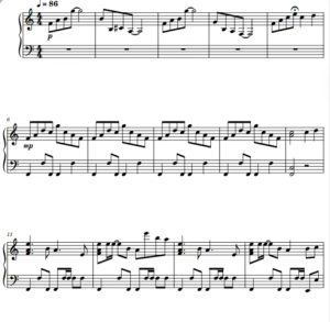 冷雨夜 beyond 高级版 钢琴独奏 有试听-云音圈