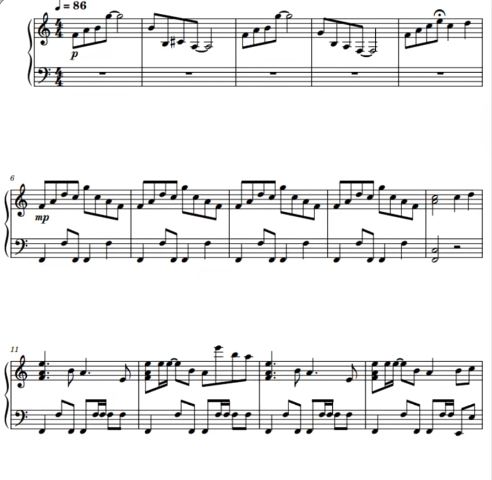 冷雨夜 beyond 高级版 钢琴独奏 有试听