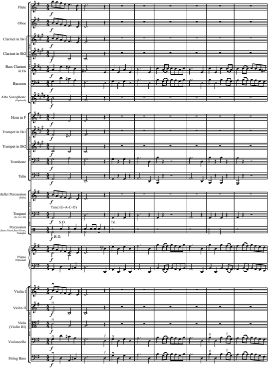 加沃特舞曲 1.5级 科雷利 管弦乐总谱+分谱 有试听