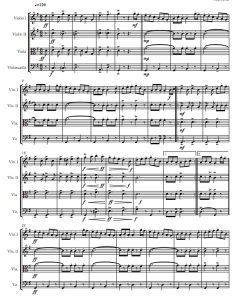 加里欧文Gary Owen 弦乐四重奏总谱+分谱 有试听-云音圈