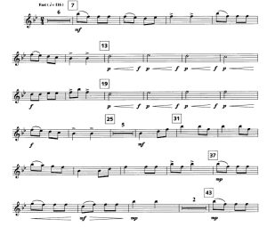 勃拉姆斯匈牙利舞曲5号 长笛独奏 带伴奏音频+钢伴谱 有试听-云音圈