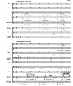 北极战争 初级 交响管乐合奏总谱+分谱 1级 有试听-云音圈