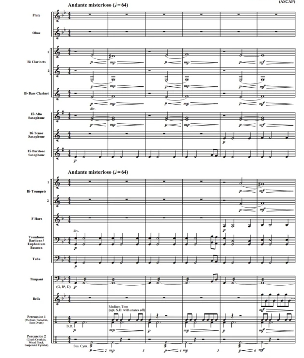 北极战争 初级 交响管乐合奏总谱+分谱 1级 有试听