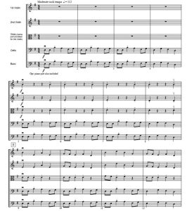 变幻之风 弗里兹版 初级 交响弦乐合奏总谱+分谱（1.5级） 有试听-云音圈