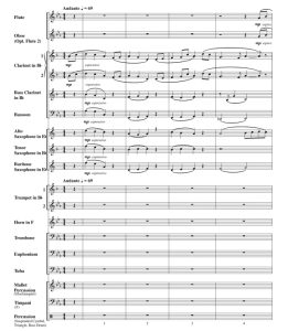 古花 初级 交响管乐合奏总谱+分谱 有试听-云音圈