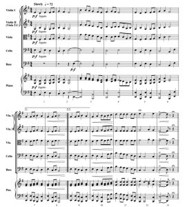 咏叹调与随想 初级 交响弦乐合奏总谱+分谱 有试听-云音圈