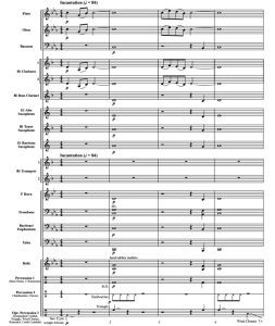 咒语和仪式 初级 交响管乐合奏总谱+分谱 1.5级 有试听-云音圈