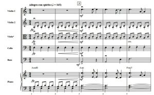 唐顿庄园主题曲 摩尔版 中级 交响弦乐合奏总谱+分谱 G3.5 有试听-云音圈