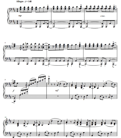 圣诞快乐 高级版 钢琴独奏 有试听