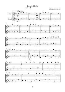 圣诞歌曲长笛二重奏曲集 40首-云音圈