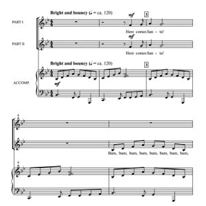 商品为SA 二声部合唱线谱 圣诞老人 加里纳版 童声女声圣诞合唱谱 有试听-云音圈