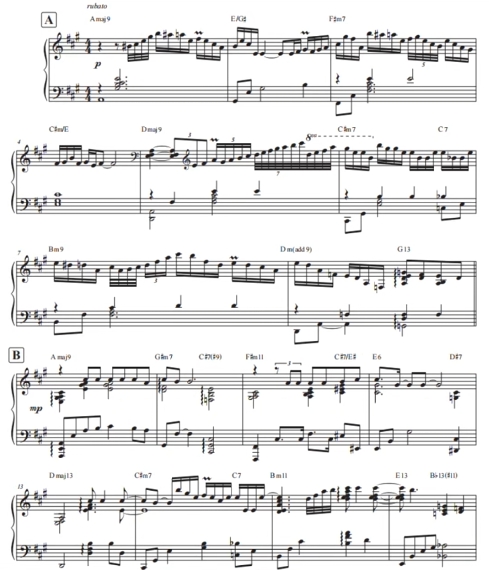 圣诞节前夕 高级爵士版 钢琴独奏 有试听