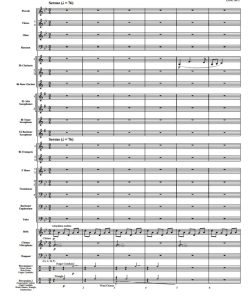 在云间 中级 交响管乐合奏总谱+分谱 3级 有试听-云音圈