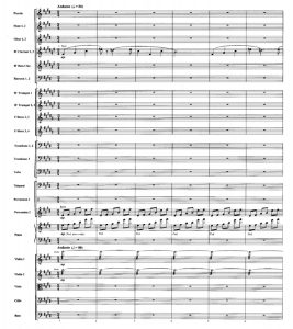 埃及王子经典串烧 中级 管弦乐总谱+分谱 G3-4 有试听-云音圈