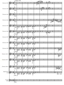 埃格蒙特序曲 Op.84贝多芬 单簧管13重奏总谱+分谱 有试听-云音圈